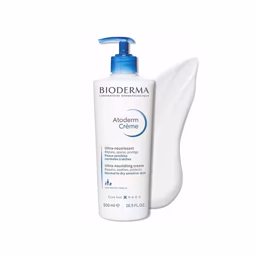 کرم مرطوب کننده دست و صورت بایودرما 500 میلی لیتر