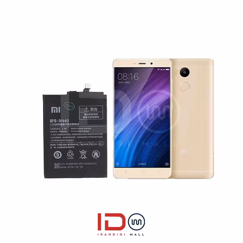 باتری اورجینال گوشی موبایل شیائومی Redmi 4 Prime مدل BN41