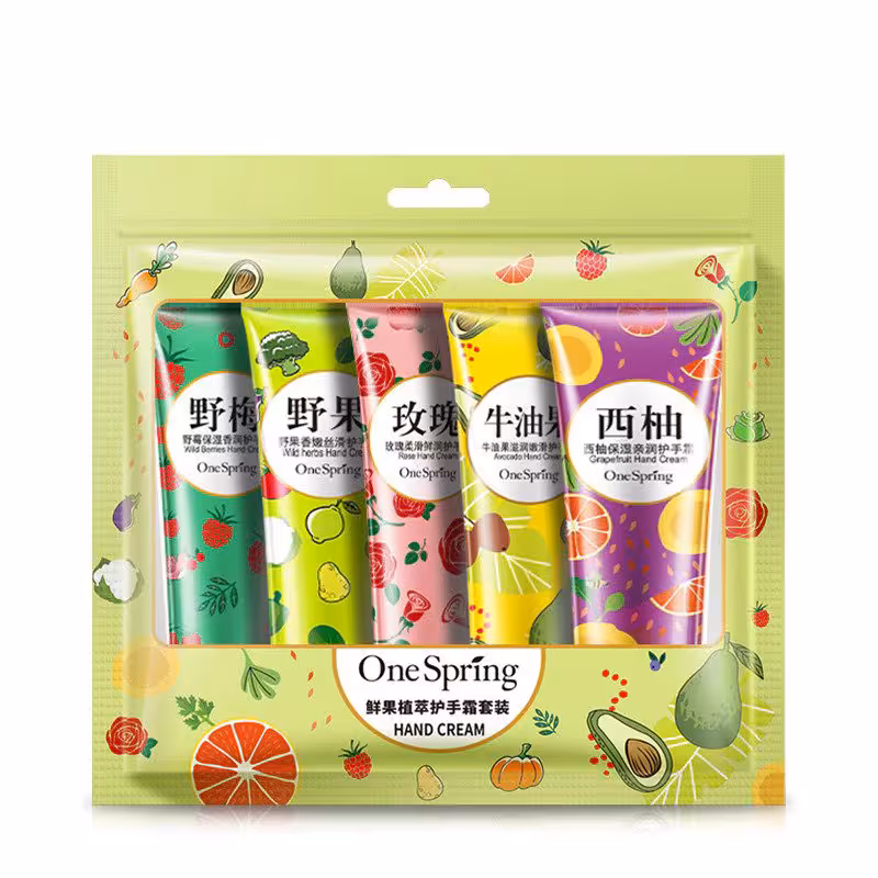 پک 5 عددی کرم مرطوب کننده دست وان اسپرینگ