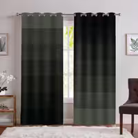پرده پانچی طرح تنالیته رنگی ساده SA-4918