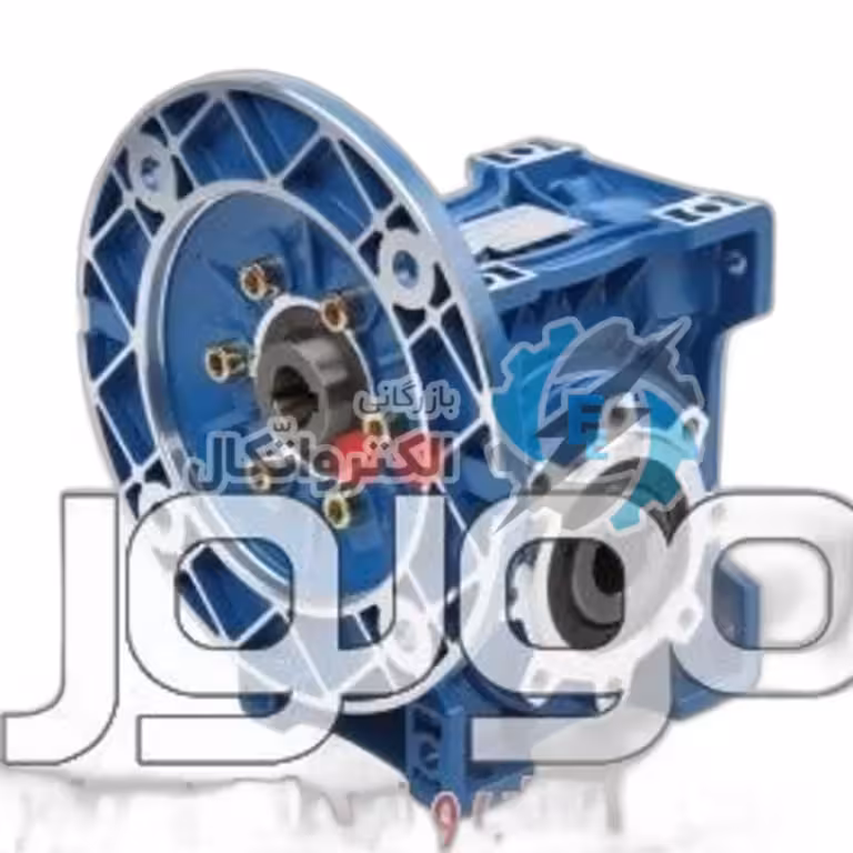 گیربکس حلزونی چینی سایز 63 ورودی 24 خروجی 25 میلیمتر، فلنج 90B5