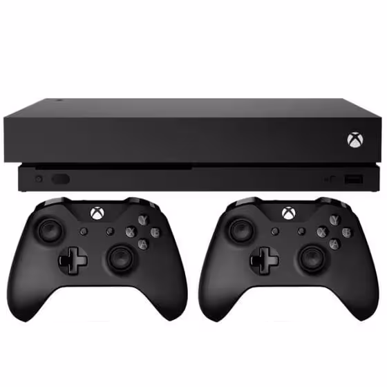 کنسول بازی مایکروسافت (استوک) Xbox One X | حافظه 1 ترابایت به همراه یک دسته اضافه کارکرده