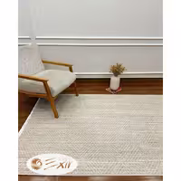فرش کرم نسکافه ای مدل مراکشی کد LP17m