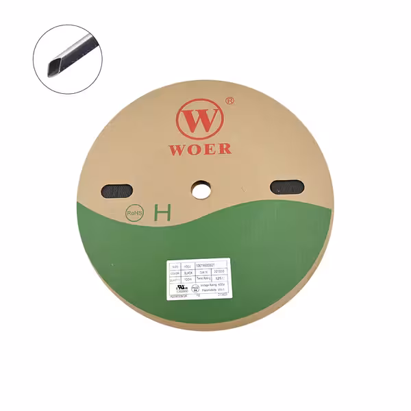 وارنیش حرارتی مشکی قطر 10 میلیمتر-حلقه 100 متری