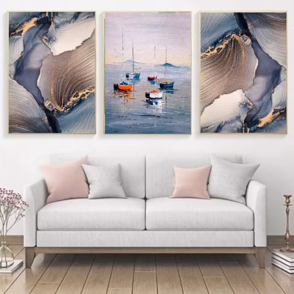 تابلو دکوراتیو 3تیکه کد0048