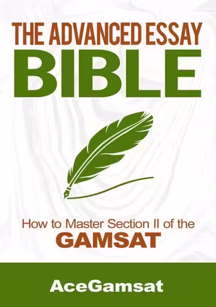 خرید و دانلود نسخه کامل کتاب AceGamsat - The Advanced Essay Bible