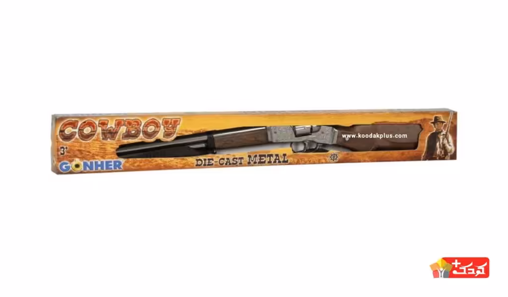 تفنگ کابوی اسباب بازی سایز بزرگ مدل GONHER-98-0
