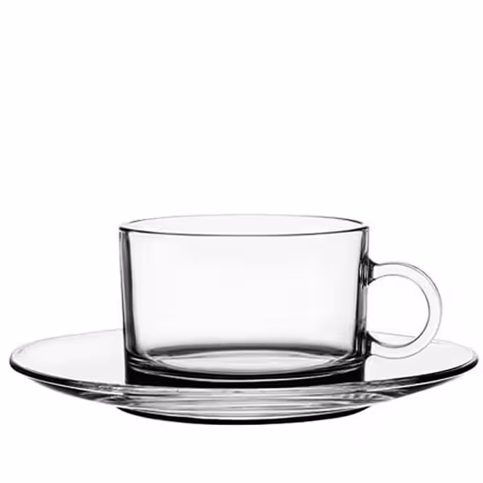 ست فنجان و نعلبکی پاشاباغچه مدل ساید کد 98371 ست 12 پارچه