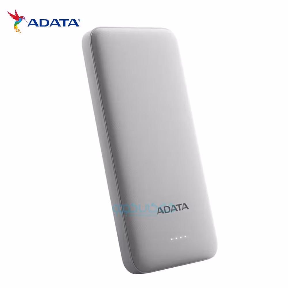 پاور بانک 10.000 میلی آمپر ای دیتا مدل ADATA T10000 رنگ سفید