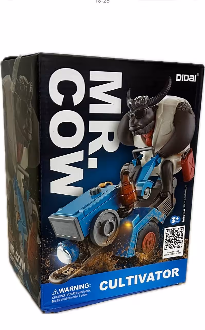 ماشین تیلر شخم زن گاو موزیکال حرکتی