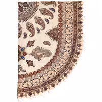 سفره بیضی قلمکار سایز 100 در 150 