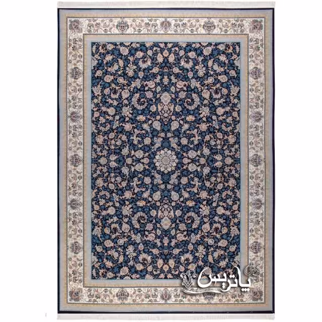فرش پاتریس آرمیتا سرمه‌ای 1050 شانه