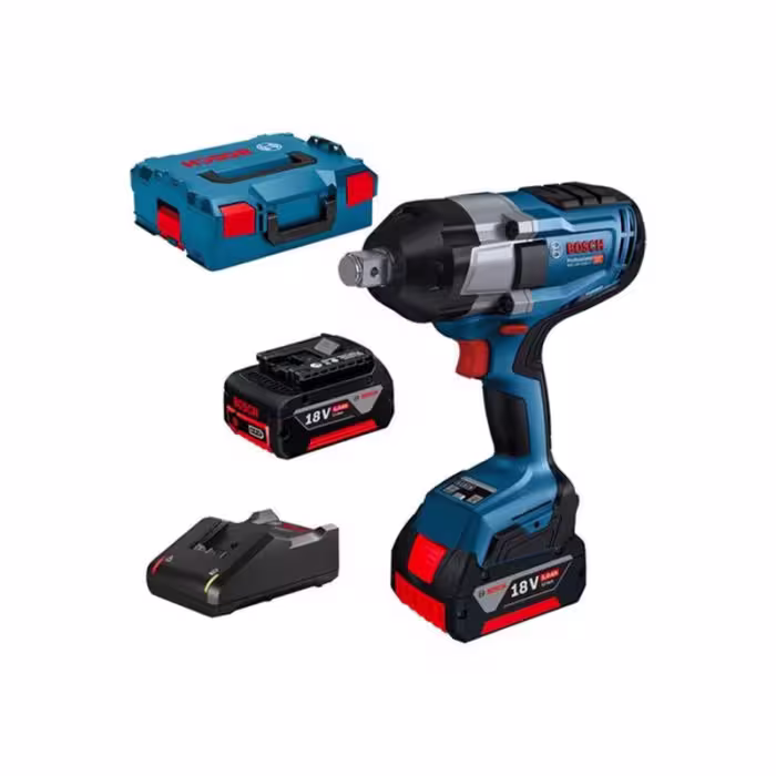 بکس ضربه ای شارژی بوش مدل GDS 18V-1050 H 5Ah