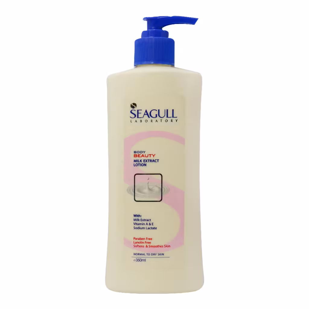 لوسیون نرم کننده دست و بدن حاوی عصاره شیر 350 میلی لیتر سی گلSeagull