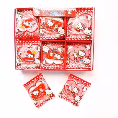 پاکن فانتزی طرح قلب کیتی بسته 30 تایی