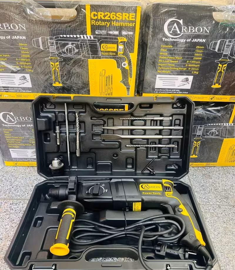 دریل بتن کن 3 کیلویی سه کاره کربن مدل CR26SRE