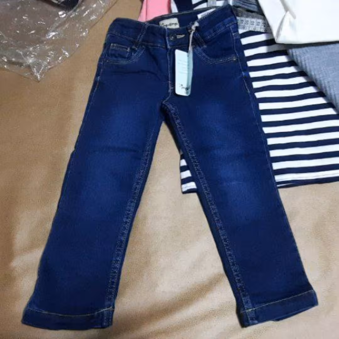 شلوار جین وارداتی آلمانی لاینردار، زمستانه، دو لایه، دارای لایه نخی در زیر شلوار