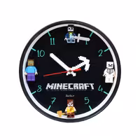 ساعت رومیزی دیواری لگودار ماینکرفت راویتا Minecraft LEGO - B
