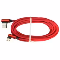 کابل شارژ و دیتا میکرو 3 متری سوپر فست دوسر ال سر فلزی 3A