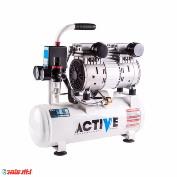 کمپرسور هوا بی صدا 10 لیتری اکتیو مدل AC-1310SN