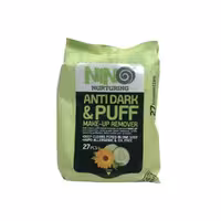 دستمال مرطوب آرایشی Anti Dark & puff نینو 27 عددی