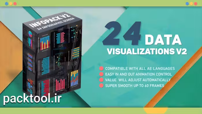 دانلود پروژه آماده پریمیر پرو اینفوگرافیک های مینیمال Minimalisic Infographic - پک تول
