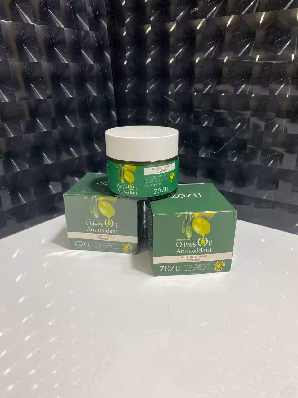 کرم مغذی و آنتی اکسیدان زیتون زوزو