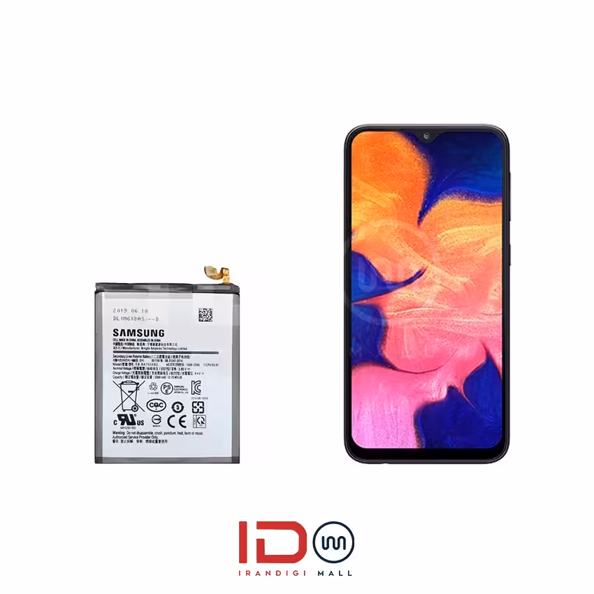 باتری اورجینال گوشی سامسونگ مدل Samsung A10 با یک سال گارانتی بی قید و شرط