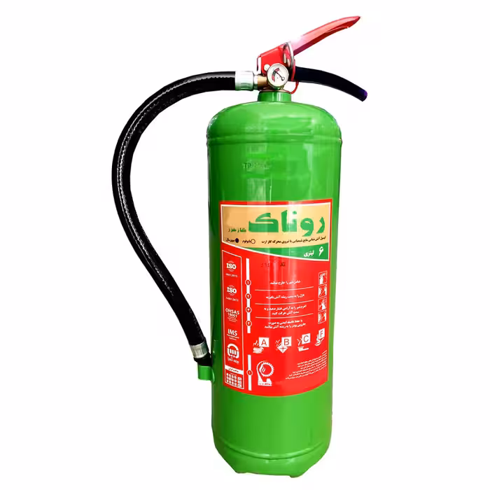کپسول آتش نشانی روناک گاز خزر مدل بیوورسال کد 1 وزن 6 کیلوگرم | کالا مکس