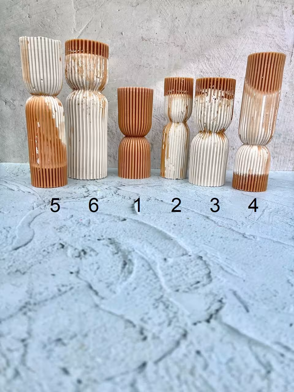 قالب سیلیکونی استوانه کمر باریک