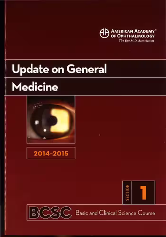 خرید و دانلود نسخه کامل کتاب 2014-2015 Basic and Clinical Science Course (BCSC): Section 1: Update on General Medicine