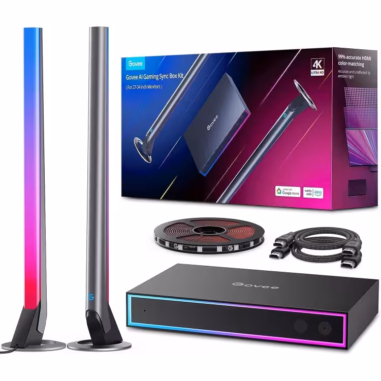 کیت نور پردازی گووی Govee Ai Gaming Sync Box Kit
