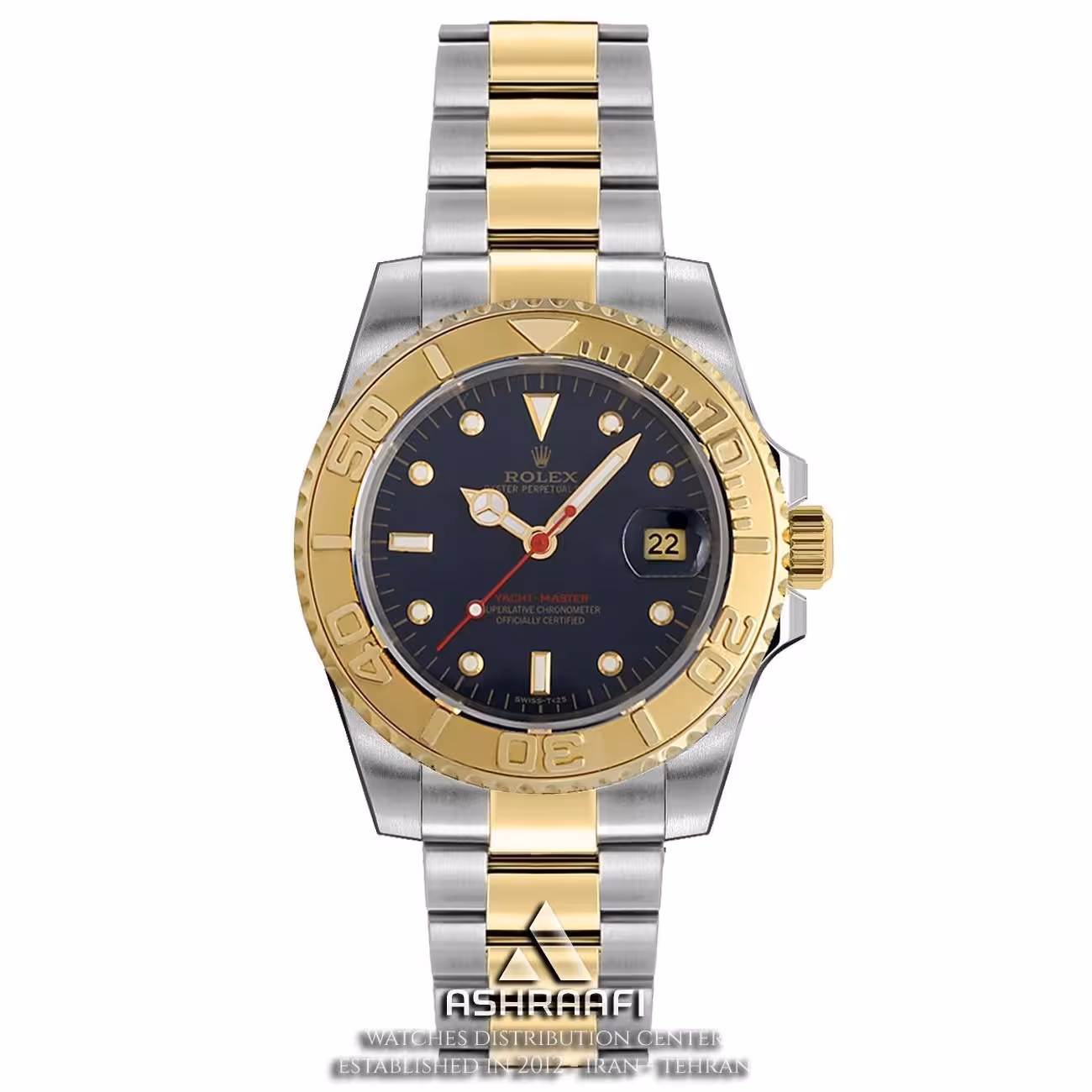 رولکس یاخ مستر صفحه سورمهای ROLEX Yacht Master-HC