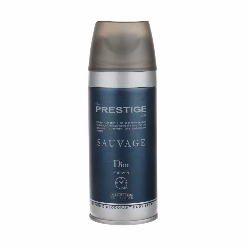 اسپری  بدن مردانه پرستیژ مدل Sauvage حجم 150 میلی لیتر