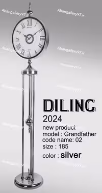 ساعت ایستاده دیلینگ آبکاری