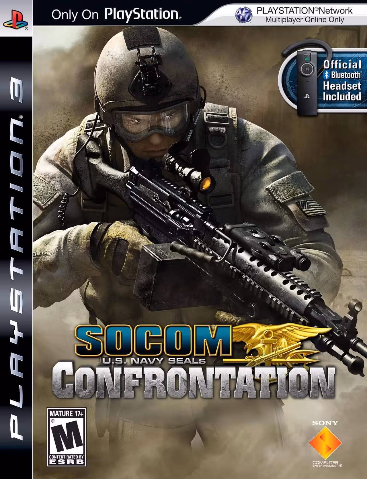 بازی پلی استیشن 3 (PS3 ) نسخه رایتی نسخه هک شده بازی     SOCOM U.S. Navy SEALs: Confrontation ps3