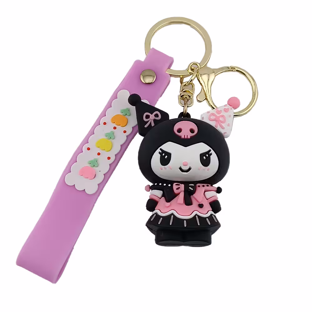 جاکلیدی سیلیکونی کرومی لباس ملیجک