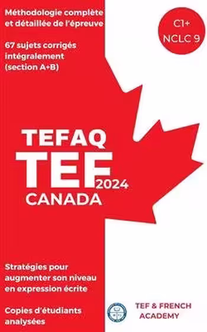 خرید کتاب TEFaQ (TEF adapté au Québec) et TEF Canada