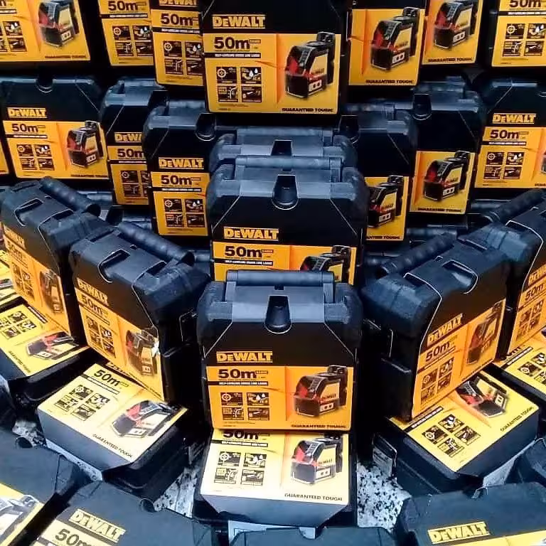 تراز لیزری 50متر دوخط دیوالت اصلی