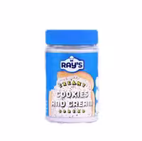 کرم بیسکویت کرمی کرانچی رایز Ray’s Crunchy Cookies & Cream Spread وزن 400 گرم