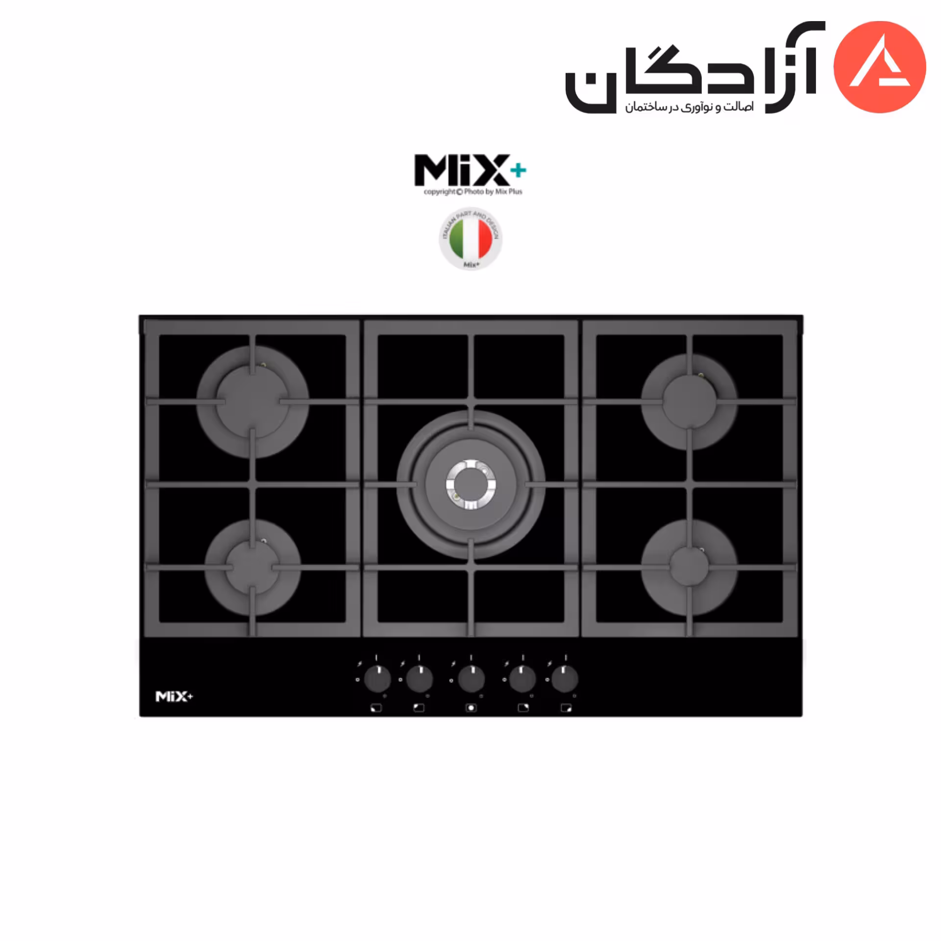 اجاق گاز رومیزی میکس پلاس مدل G510