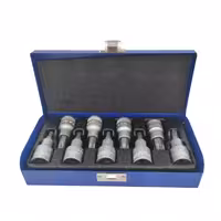 جعبه بکس آلن ستاره ای 9 پارچه صنعتی اسکای مدل S T-7109T جنس کروم وانادیوم کیفیت هم ردیف بکس های تایوانی