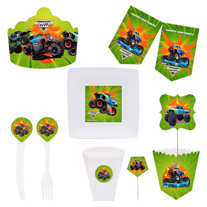 مجموعه 72 عددی تم تولد طرح مانستر جم