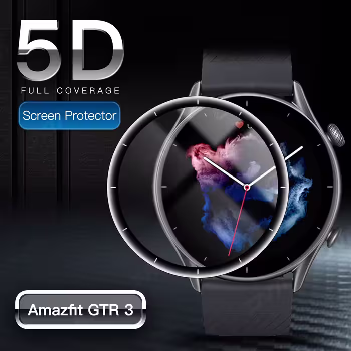 محافظ صفحه نمایش لاین مدل RT007 مناسب برای ساعت هوشمند شیایومی Amazfit GTR 3 بسته دو عددی