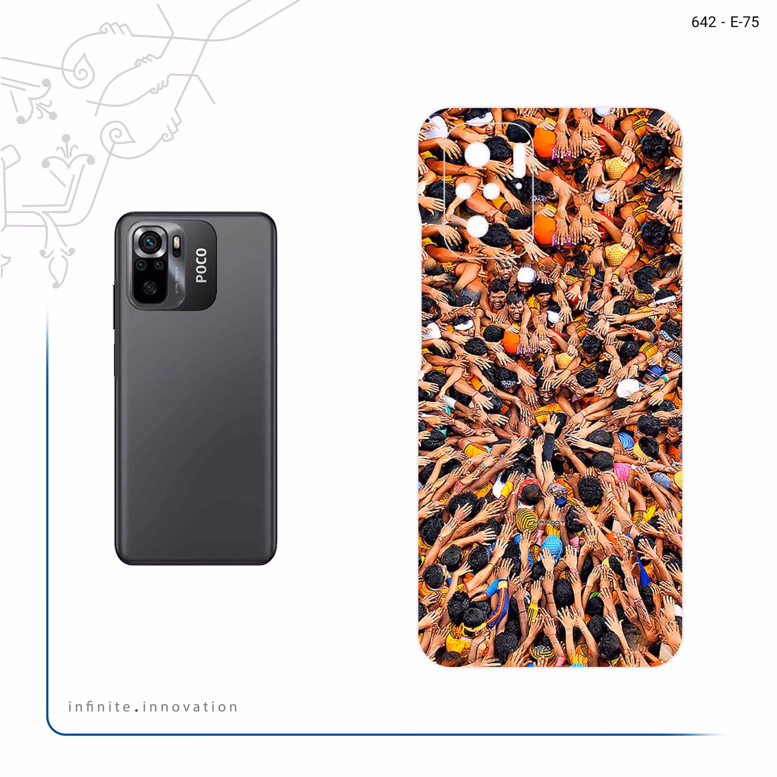 برچسب پوششی ماهوت مدل Indian Celebration مناسب برای گوشی موبایل شیائومی Poco M5s