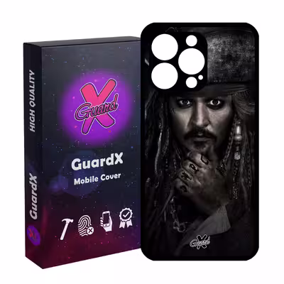 کاور گارد ایکس طرح Johnny Depp مدل Glass10178 مناسب برای گوشی موبایل اپل iPhone 13 Pro