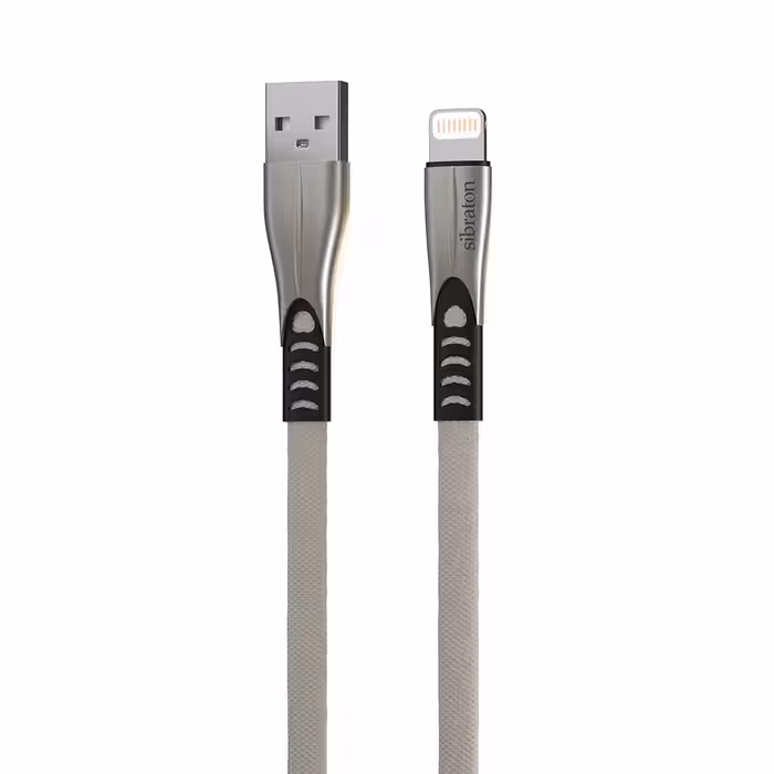 کابل تبدیل USB به لایتنینگ سیبراتون مدل S255i طول 1.1 متر
