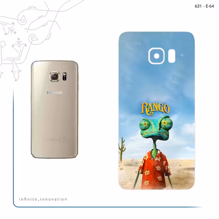 برچسب پوششی ماهوت مدل Rango مناسب برای گوشی موبایل سامسونگ Galaxy S6 Edge Plus