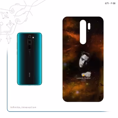 برچسب پوششی ماهوت مدل Leonardo Dicaprio مناسب برای گوشی موبایل شیائومی Redmi Note 8 Pro