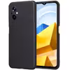 کاور مدل silicon مناسب برای گوشی موبایل شیائومی Poco M5 به همراه محافظ صفحه شیشه ای